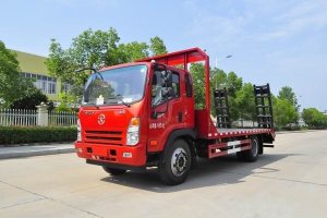 這款國(guó)六挖機(jī)平板運(yùn)輸車(chē)很火，關(guān)注沒(méi)？